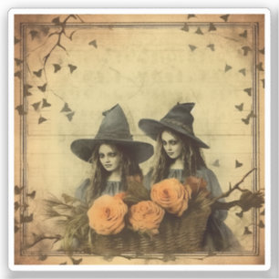 Vintage Halloween Witchcraft (11) Sticker