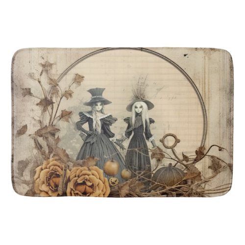 Vintage Halloween Witchcraft 12 Bath Mat