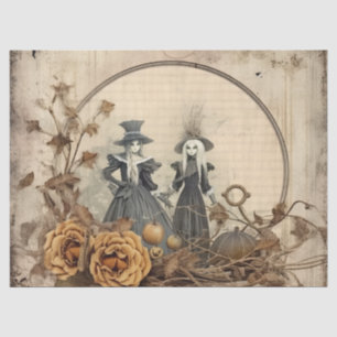 Vintage Halloween Witchcraft (12) Tissue Paper