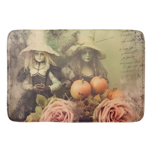 Vintage Halloween Witchcraft 1 Bath Mat