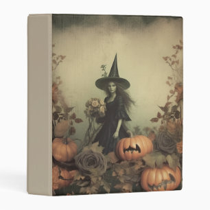 Vintage Halloween Witchcraft (3) Mini Binder