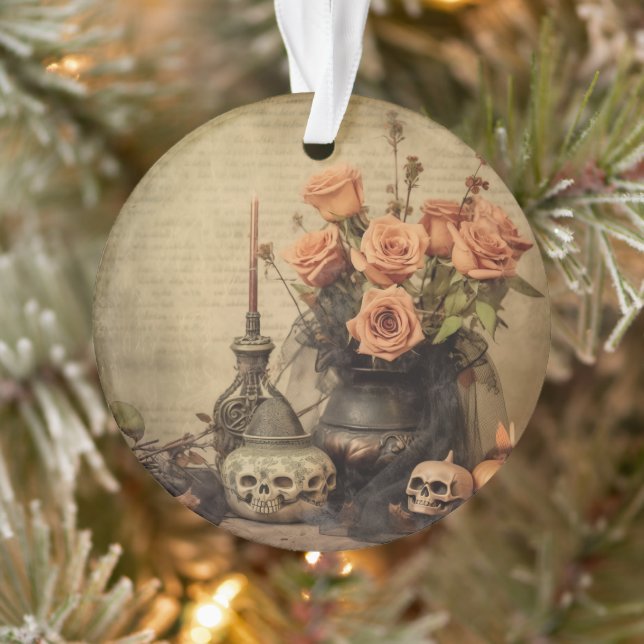 Vintage Halloween Witchcraft (4) Ornament (Tree)