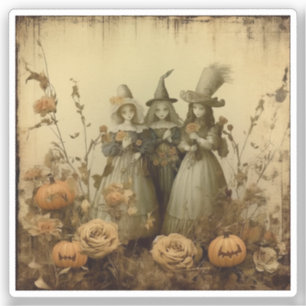 Vintage Halloween Witchcraft (5) Sticker
