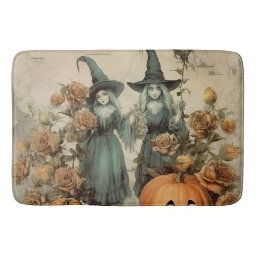 Vintage Halloween Witchcraft 6 Bath Mat