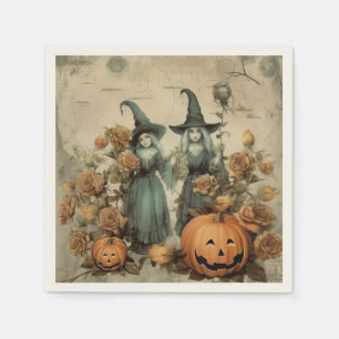 Vintage Halloween Witchcraft (6) Napkins