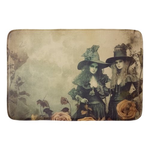 Vintage Halloween Witchcraft 7 Bath Mat