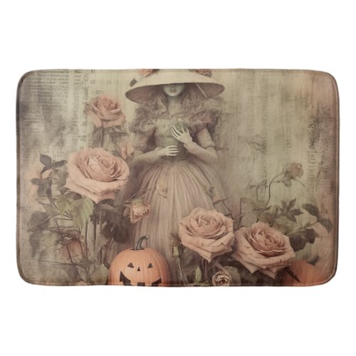 Vintage Halloween Witchcraft 9 Bath Mat