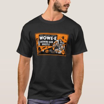 Vintage Halloween Wowe-e Whistle Candy Box Art Tee by Vintage_Halloween at Zazzle