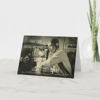 VINTAGE HAM RADIO HAPPY BIRTHDAY MORSE CODE PHOTO