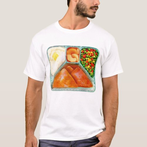 Vintage Ham TV Dinner T_Shirt