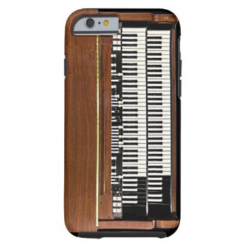 Vintage Hammond Organ Iphone 6 Case by zarenmusic at Zazzle