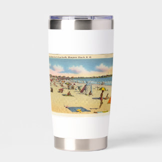 Vintage Hampton Beach Postcard  Insulated Tumbler