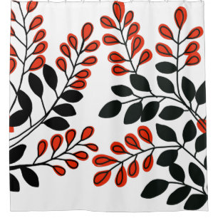 vintage hanafuda card art shower curtain