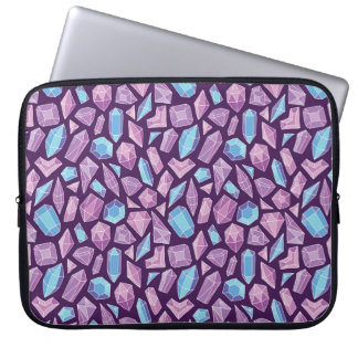 Vintage hand drawn doodle seamless background with laptop sleeve