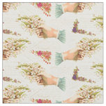 Vintage Hand of Love Gratitude Thank You Fabric