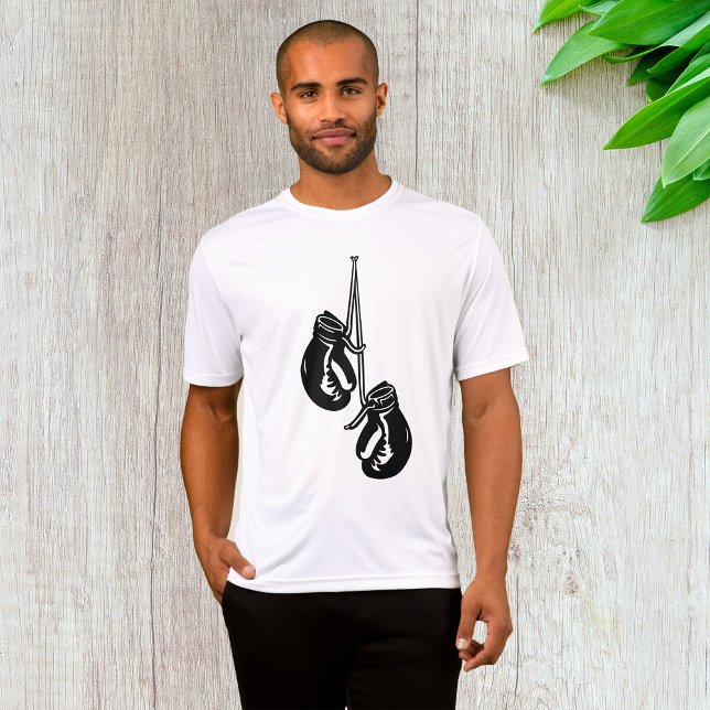 Vintage Hanging Boxing Gloves Retro Fighter T-Shirt (Creator Uploaded)
