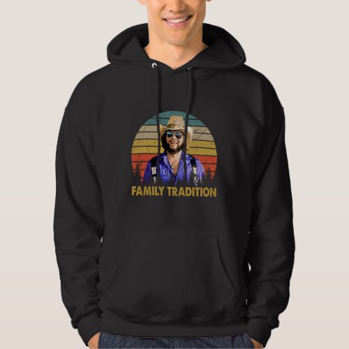 Vintage Hank Arts Williams Jr Family Tradition Hoodie