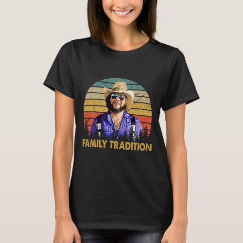 Vintage Hank Arts Williams Jr Family Tradition T_Shirt