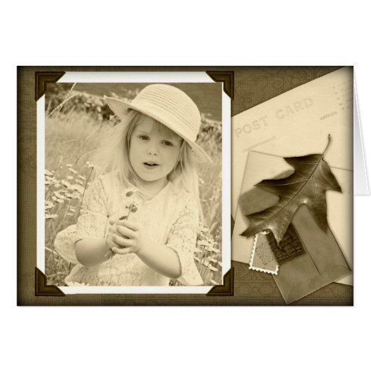Vintage Happiness Cards (Front Horizontal)