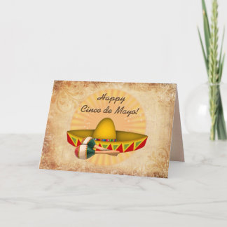 Vintage Happy Cinco de Mayo Card