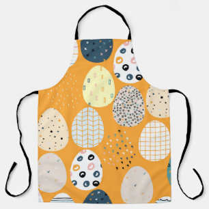 Vintage Happy Easter Scandinavian Design Apron