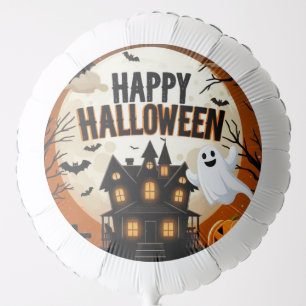 Vintage happy Halloween art Balloon