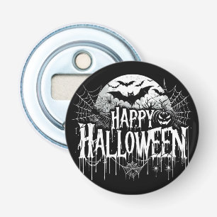 Vintage happy Halloween art Bottle Opener