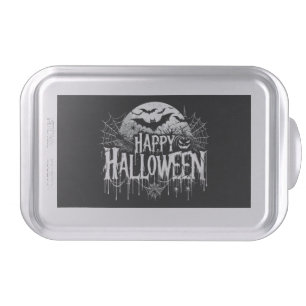 Vintage happy Halloween art Cake Pan