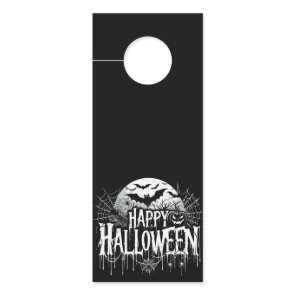 Vintage happy Halloween art Door Hanger