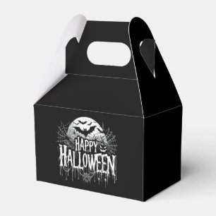 Vintage happy Halloween art Favor Boxes