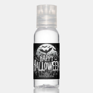 Vintage happy Halloween art Hand Sanitizer