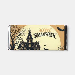 Vintage happy Halloween art Hershey Bar Favors