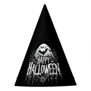 Vintage happy Halloween art Party Hat