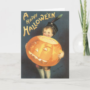 Vintage Happy Halloween by Ellen Clapsaddle Card