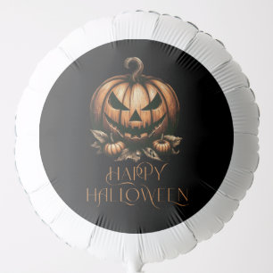 Vintage happy Halloween pumpkin Balloon