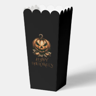 Vintage happy Halloween pumpkin Favor Boxes