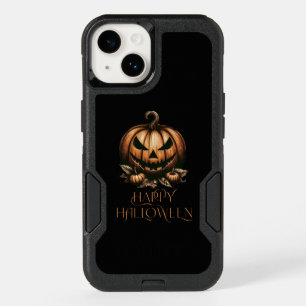 Vintage happy Halloween pumpkin OtterBox iPhone 14 Case