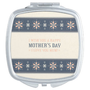 Vintage Happy Mother's Day   Compact Mirror