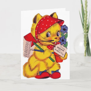 Vintage Happy Mothers Day to an Aunt, Card