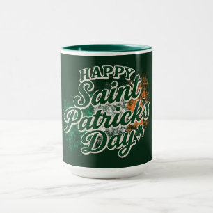 Vintage Happy Saint Patrick's day Mug