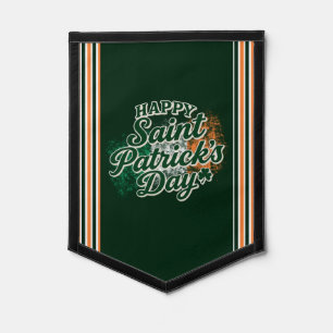 Vintage Happy Saint Patrick's day  Pennant