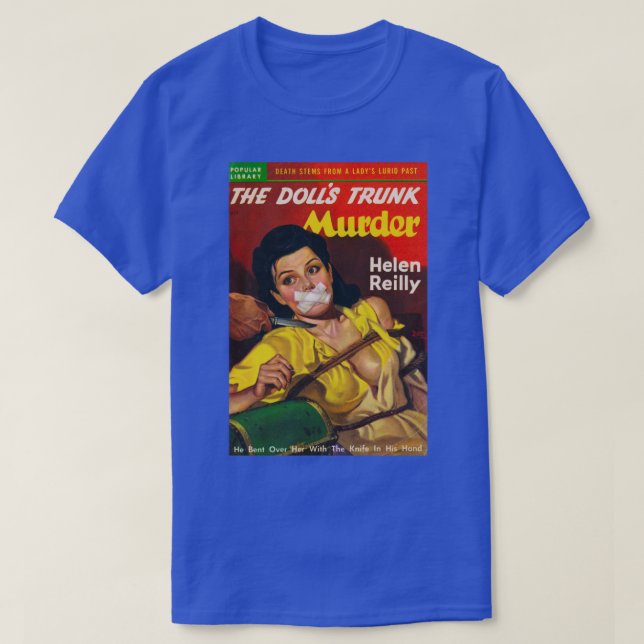 Vintage Hardboiled Detective Paperback Cover 1 T-Shirt (Design Front)