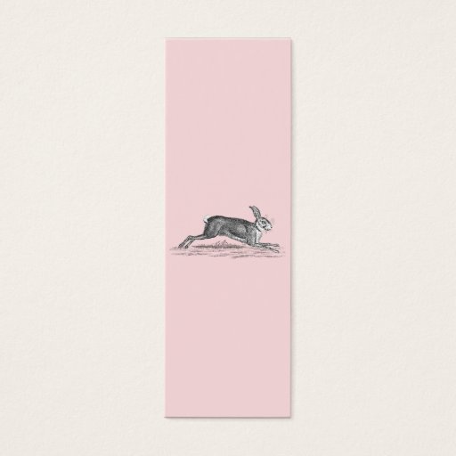 Customizable Vintage Hare Bunny Rabbit Illustration - Rabbits Business Card Templates
