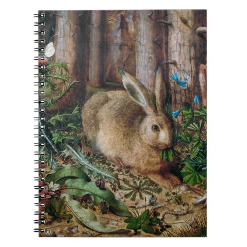 Vintage Hare in the Forest _ Hans Hoffmann Notebook