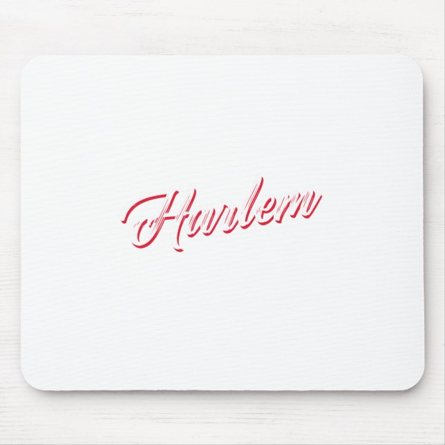 Vintage Harlem Mouse Pad (Front)
