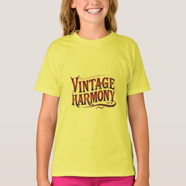 Vintage harmony T-Shirt (Front)