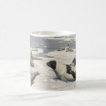 Vintage Harp Seals in Arctic Snow by Louis Fuertes Coffee Mug