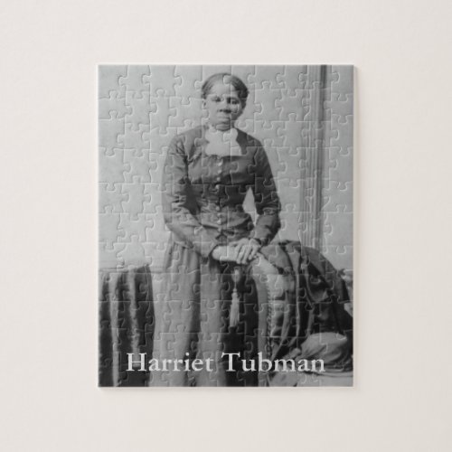 Vintage Harriet Tubman Portrait American History Jigsaw Puzzle
