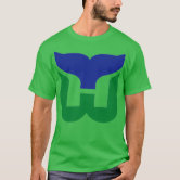 Hartford Whalers Vintage Logo T-Shirt custom t shirts summer