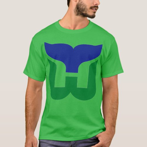 Vintage Hartford Hockey Retro Whalers T_Shirt